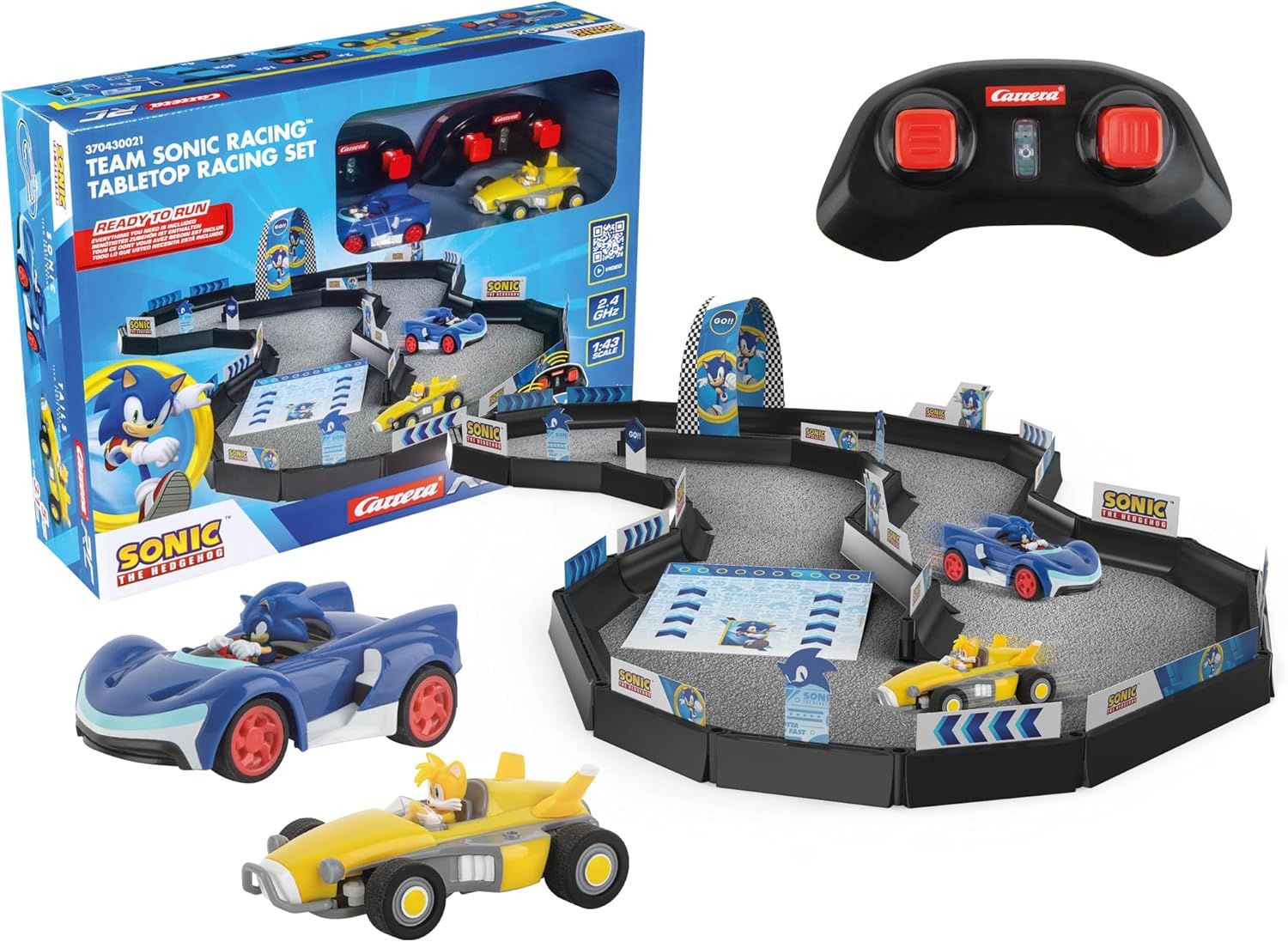 Carrera Team Sonic Racing Tabletop Racing Set 430021 | Colorland Toys