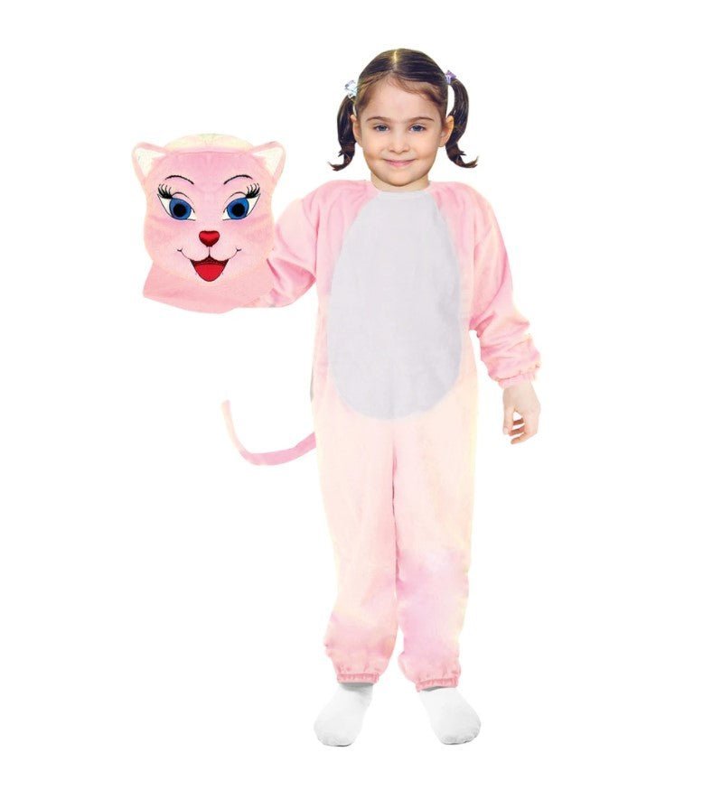 Cat Costume Pink 6-7Y/O