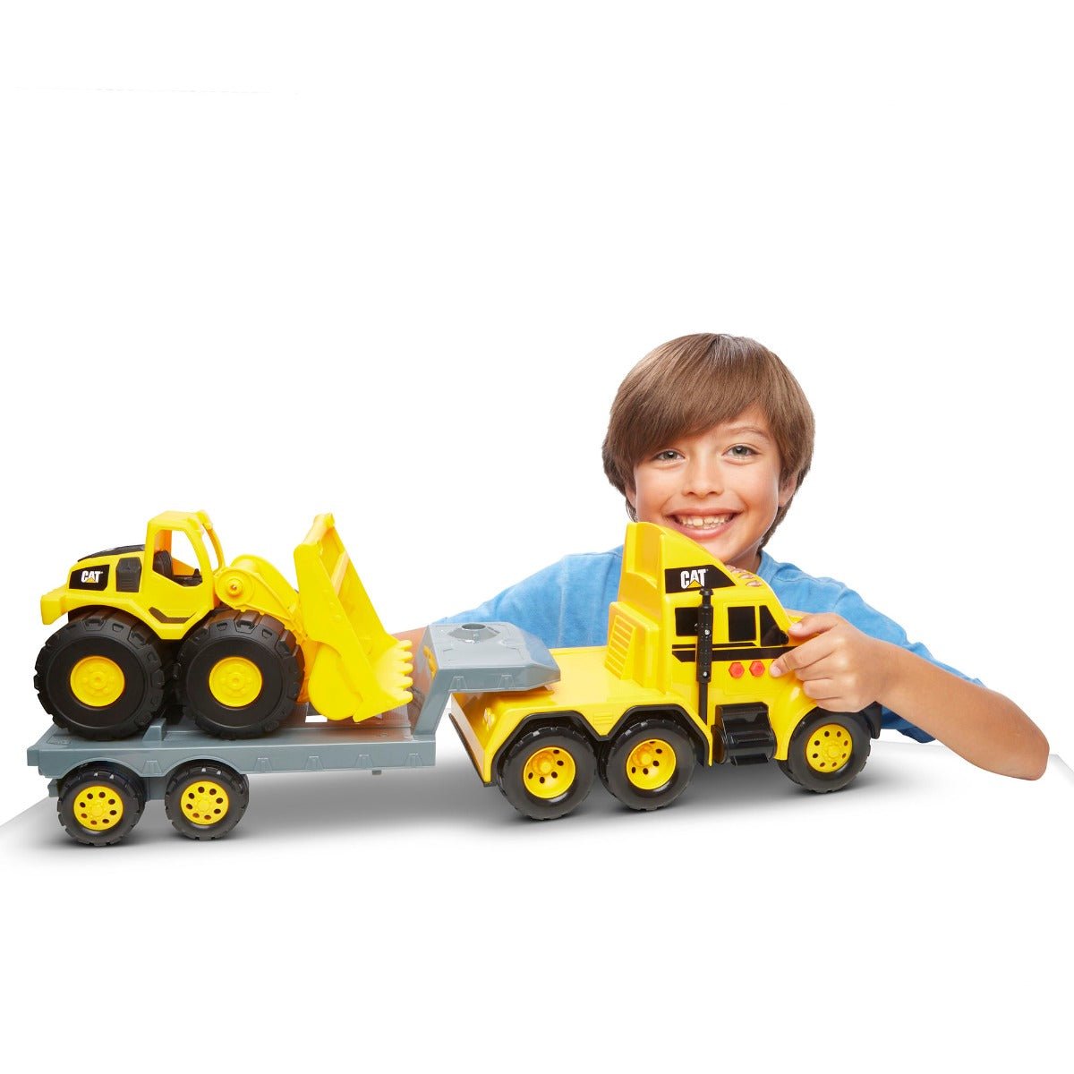 CAT Heavy Movers Flatbed With Bulldozer 82288 — image 2