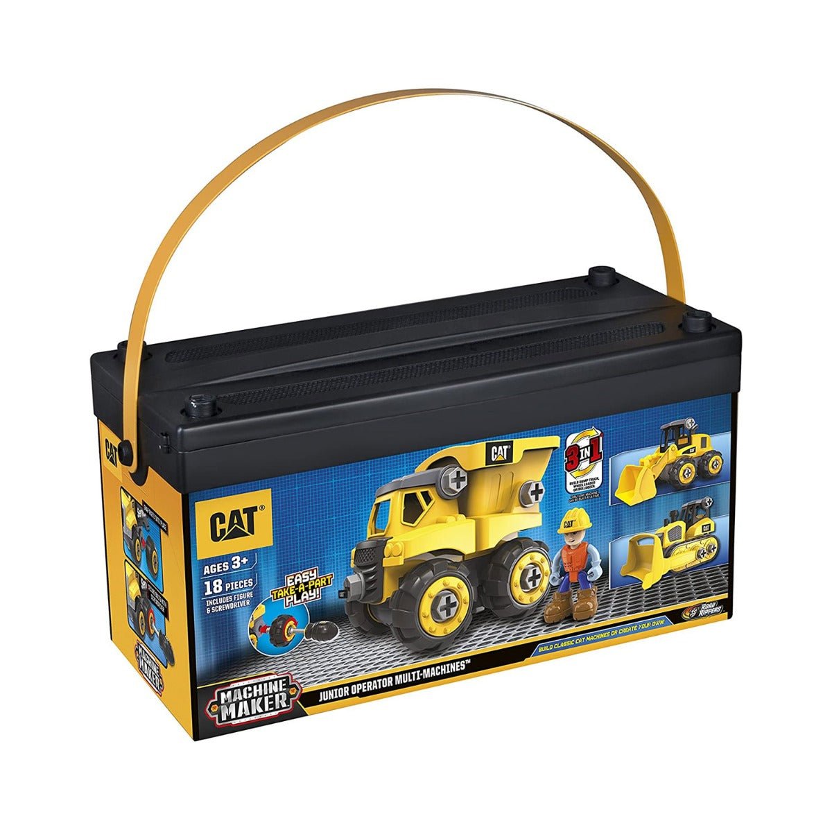 ماكينة صنع آلات متعددة الاستخدامات 3 في 1 من CAT Junior Operator 80995 — image 2