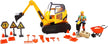 CAT Workforce Excavator Action Set, 23+ Piece Playset for Kids 3+