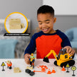 CAT Workforce Excavator Action Set, 23+ Piece Playset for Kids 3+