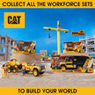 CAT Workforce Excavator Action Set, 23+ Piece Playset for Kids 3+