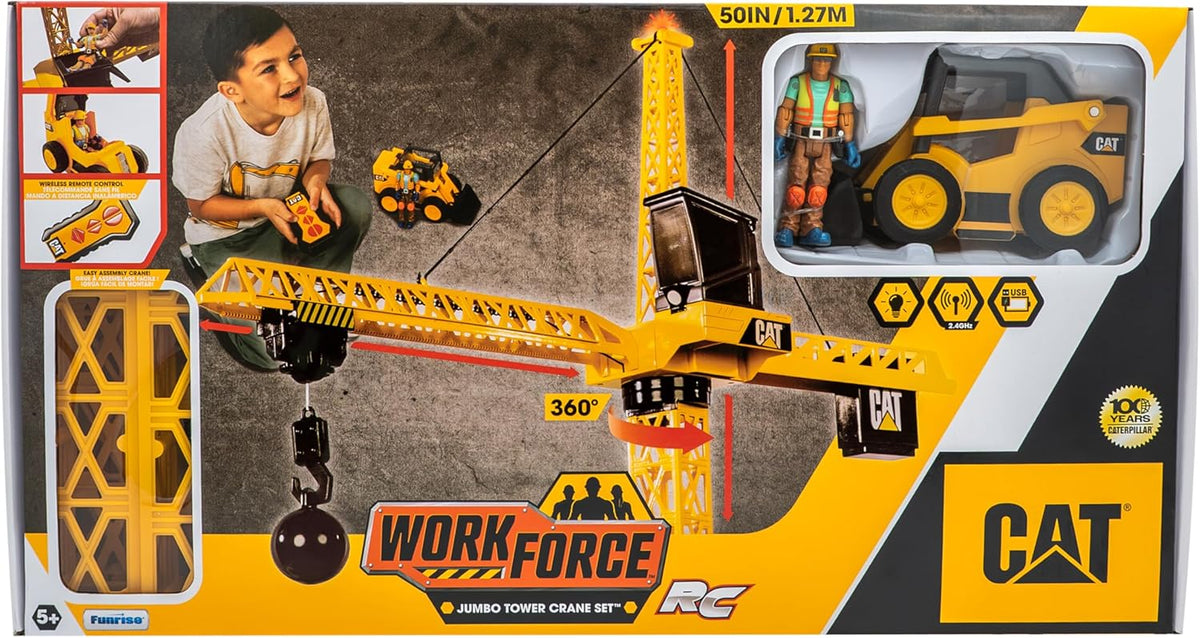 Cat Workforce Jumbo Power Crane Set 82438 — image 7