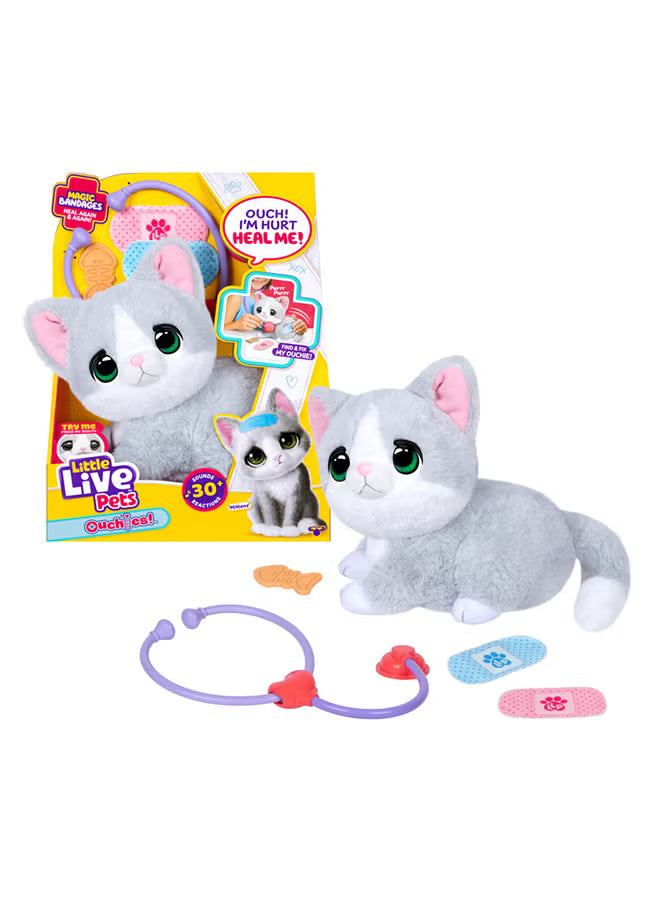 Little Live Pets Ouchies Single Pk Mittens Kitty 26681 — image 6