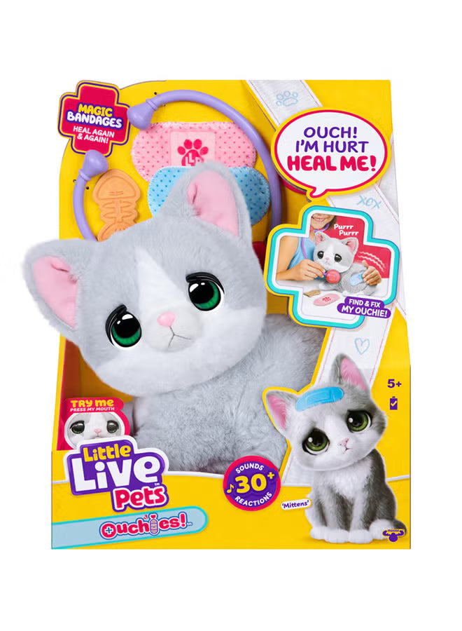 Little Live Pets Ouchies Single Pk Mittens Kitty 26681 — image 1
