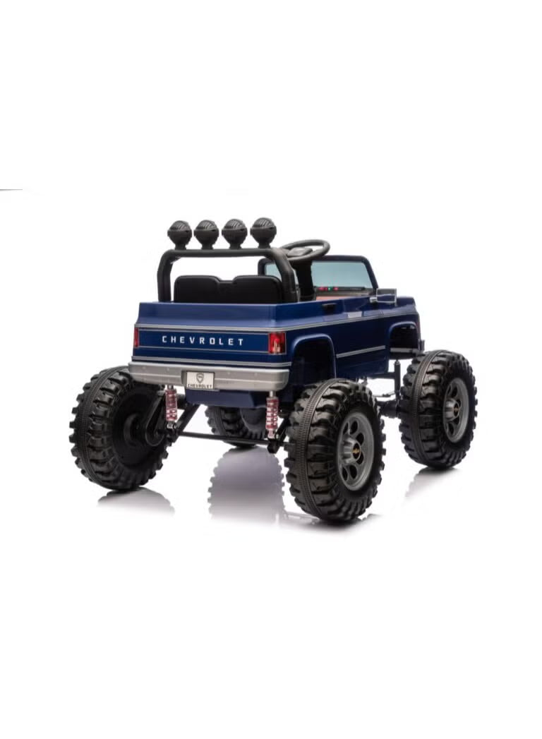 Chevrolet Cheyenne Pick Up 24V 4M Ride On Blue TR2501