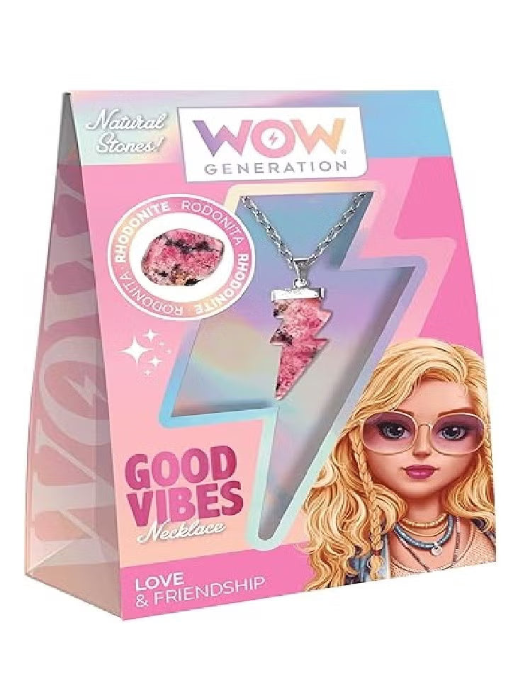 Wow Generation Good Vibes Necklace Asst