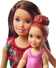 Barbie Skipper Babysitters Bathtime Playset Brunette FHY97 - Colorland Toys