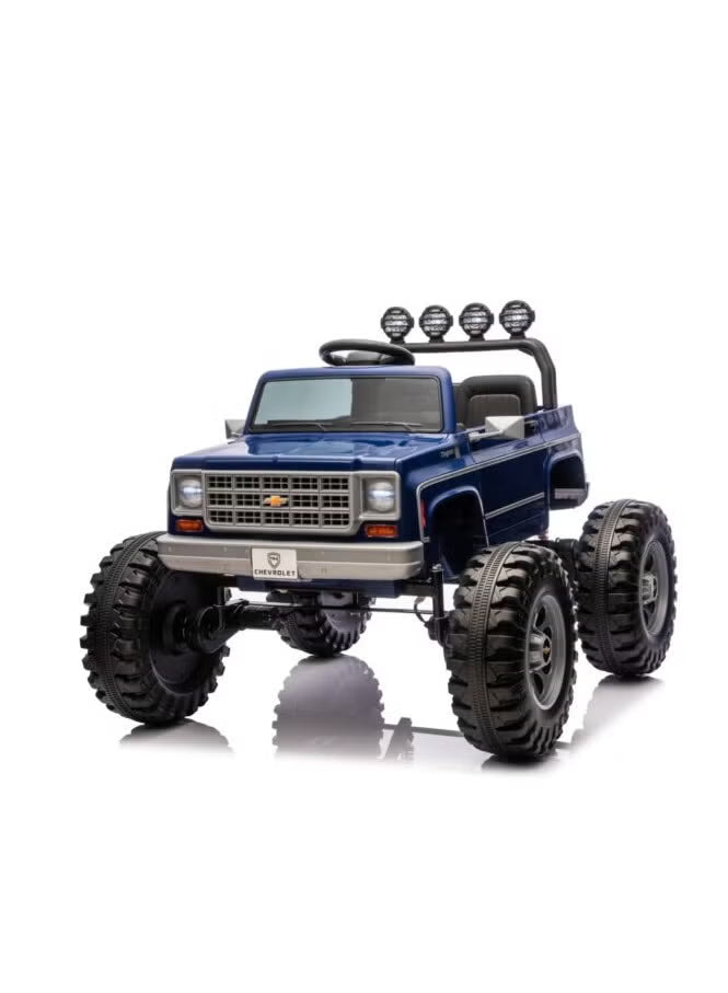 Chevrolet Cheyenne Pick Up 24V 4M Ride On Blue TR2501 — image 4