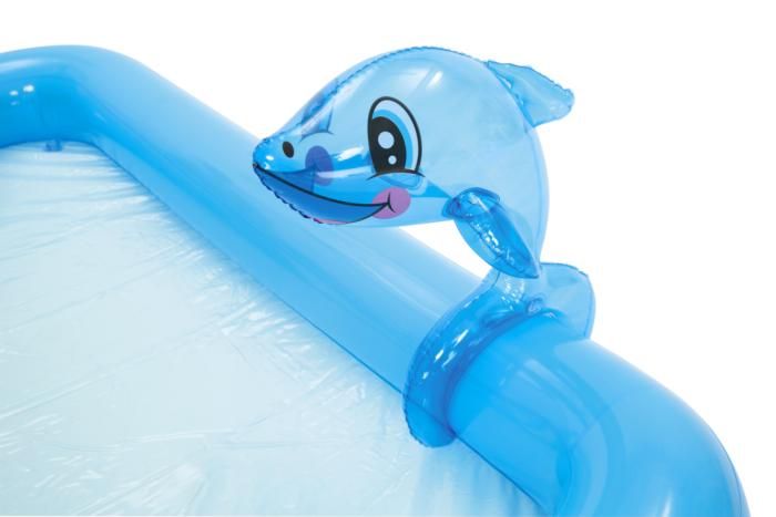 Bestway Fantastic Aquarium Play Pool 2.39m x 2.06m x 86cm 53052 - Colorland Toys
