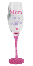 Celebrations Prosecco Glass Mum in a Million TM304
