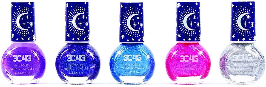 Celestial 5pk Nail Polish Hexagon-makeup 10039 — image 3