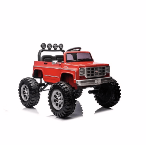 Chevrolet Cheyenne Pick Up 24V 4M Ride On Red TR2501 — image 4