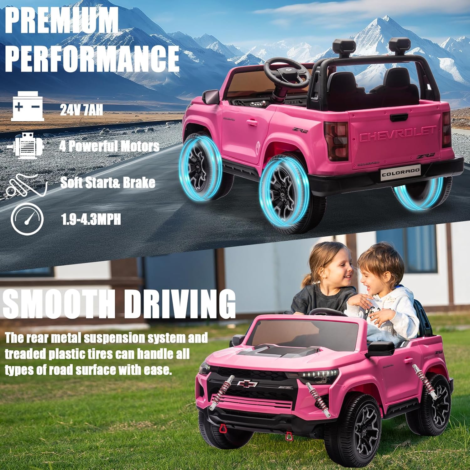 Chevrolet Colorado Ride On Car BBH - 036 - Colorland Toys