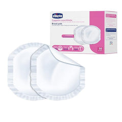 Chicco Antibacterial Breast Pads 30pcs CH61779 - Colorland Toys