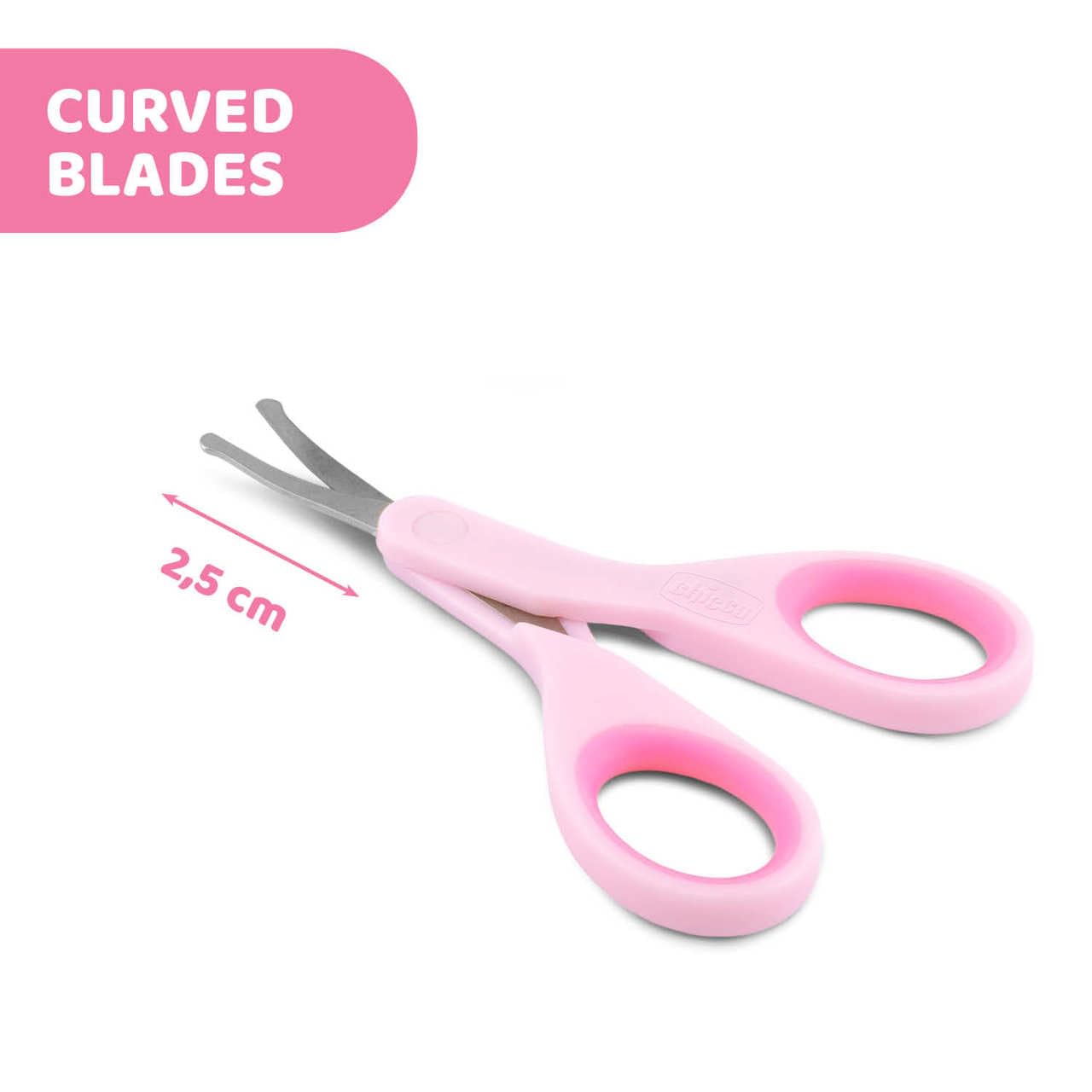 Chicco Baby Nail Pink Scissors CH059121 - Colorland Toys