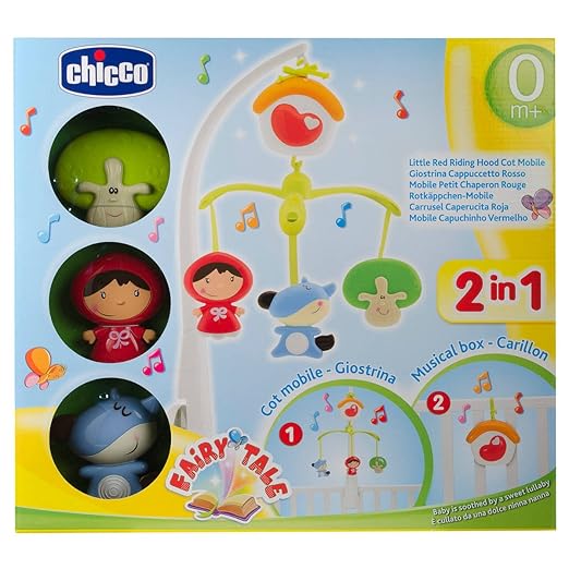 Chicco Little Red Riding Hood Cot Mobile CH60132 - Colorland Toys