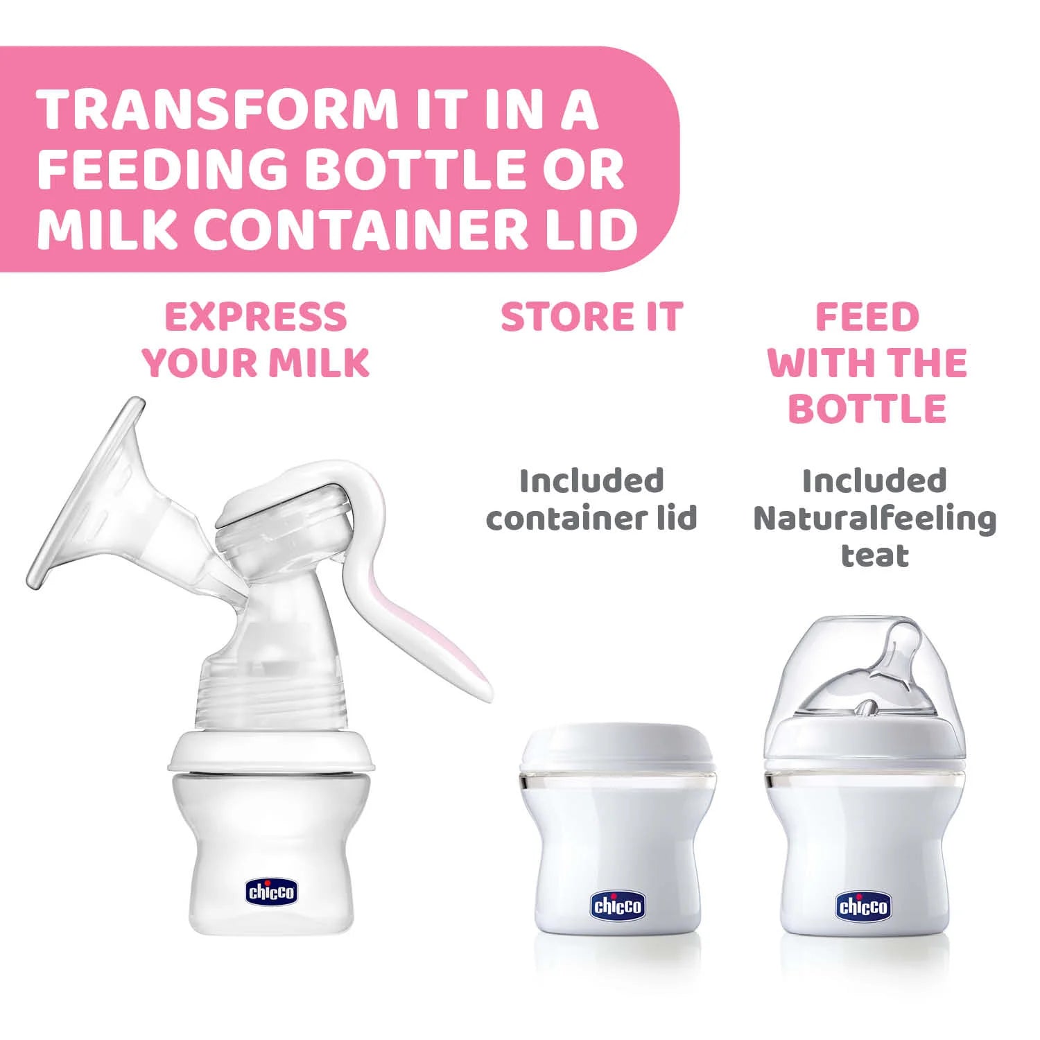 Chicco Manual Breast Pump CH05740 - 00 - Colorland Toys