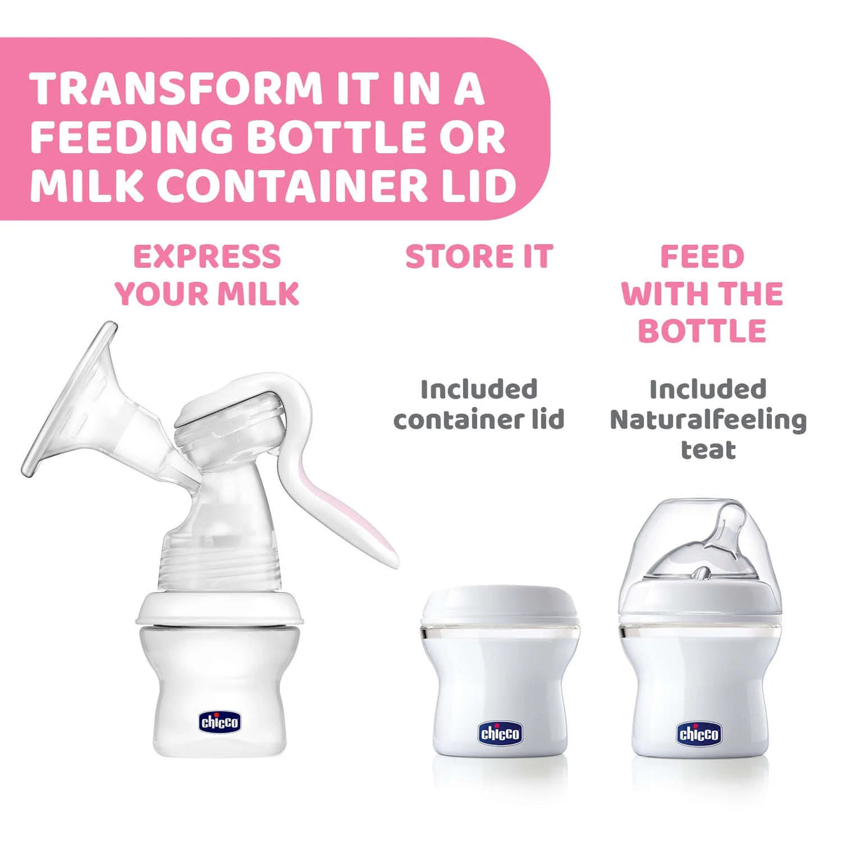 Chicco Manual Breast Pump CH05740-00 — image 2