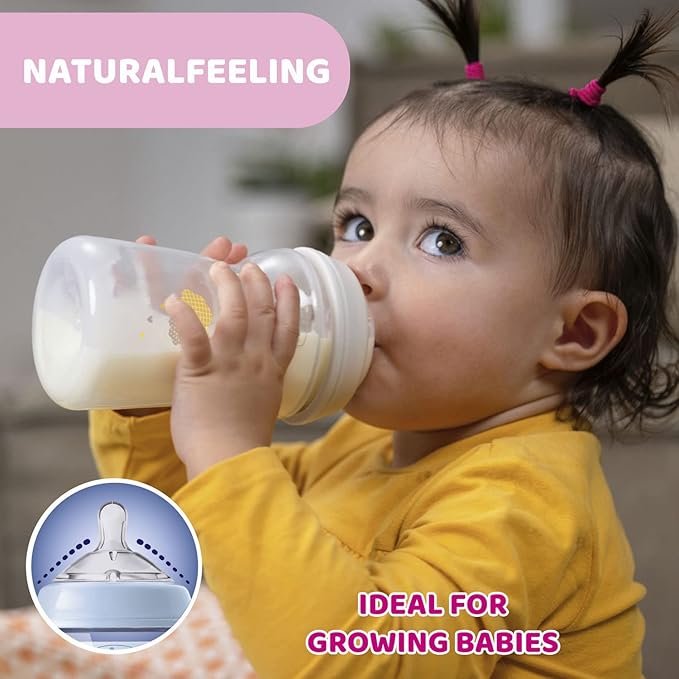 Chicco Natural Feeling Feeding Bottle CH80725 - Colorland Toys