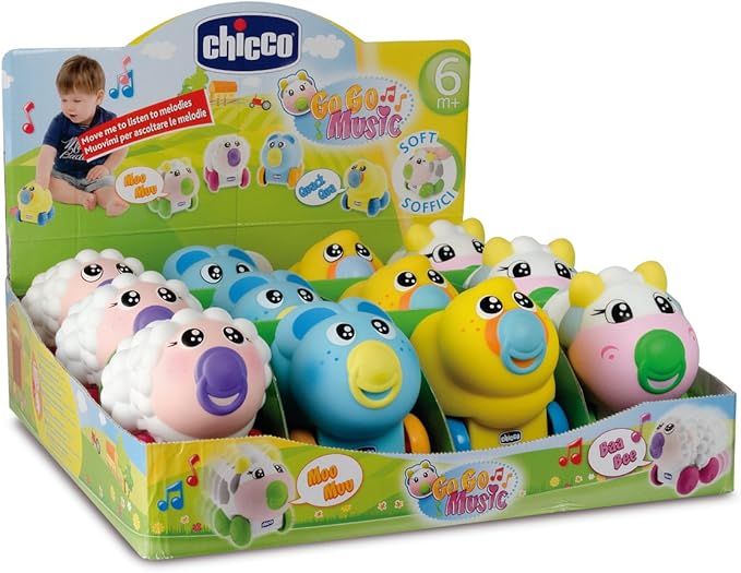 Chicco Pop-A-Ladybug Musical Baby Toy — image 1