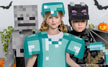 Child Minecraft Alex Deluxe Dress-Up 10-12 Years