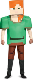 Child Minecraft Alex Deluxe Dress-Up 10-12 Years
