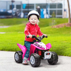 Kids Quad Bike Pink 6V JC913