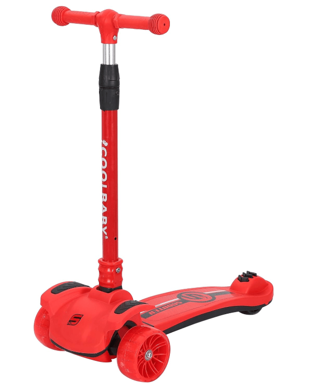 Child Scooter with Music Red Y - ST3107 - Colorland Toys