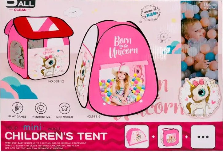 Children's Tent With 100 Pcs Ocean Ball 568-12 — image 1