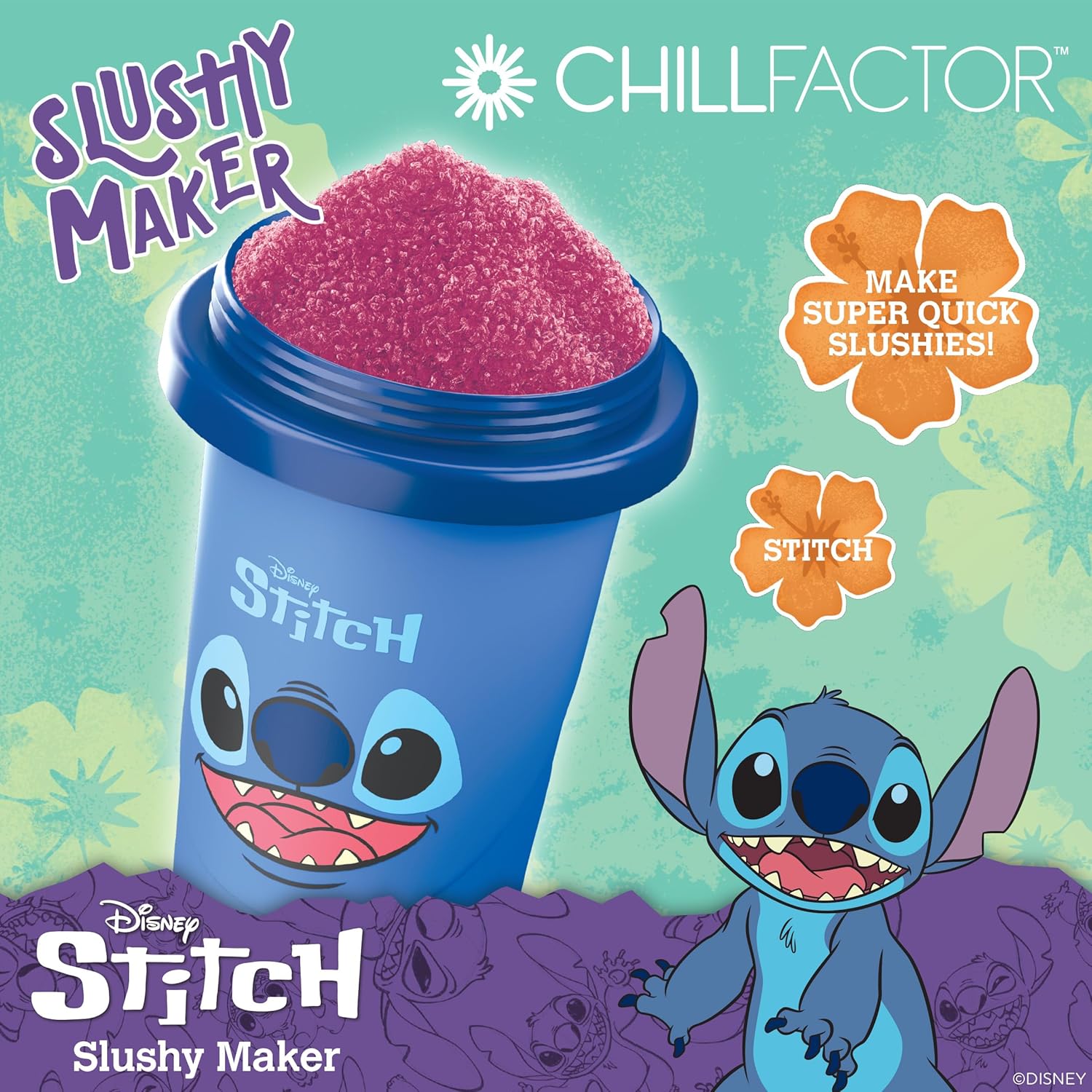 Chillfactor Stitch Slushy Maker Stitch 08258 - Colorland Toys