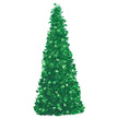 Christmas Green Tree Large Tinsel 240606