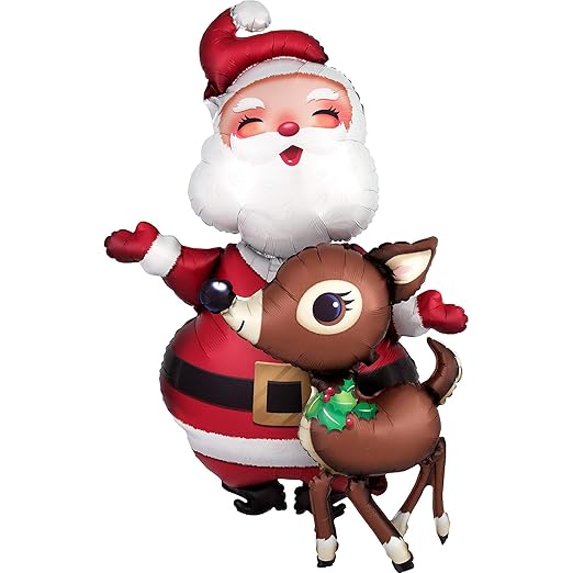 Christmas P93 Santa & Reindeer Airwalker 3829601 — image 1