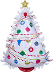 Christmas Tree Iridescent Holo Supershape Balloon P40 4009201