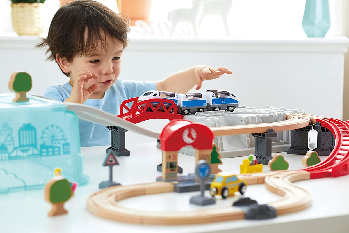 City Train Bucket Railway Set - 48 Pieces — image 2
