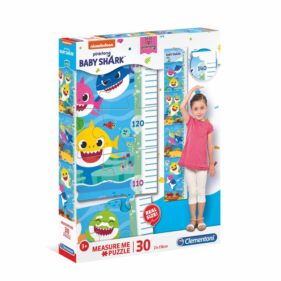 Clementoni Baby Shark Measure Me Puzzle 30pcs 20340 — image 1