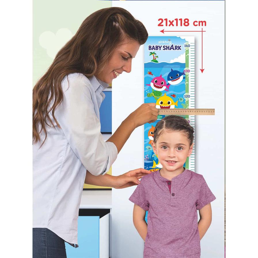 Clementoni Baby Shark Measure Me Puzzle 30pcs 20340 - Colorland Toys