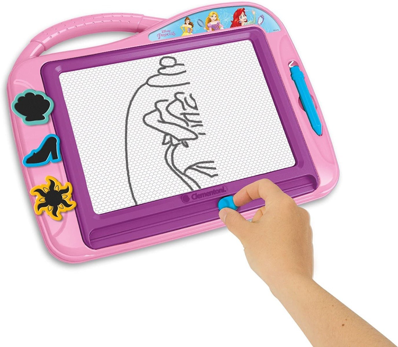 Clementoni Disney Princess Magnetic Drawing Board 15165 - Colorland Toys