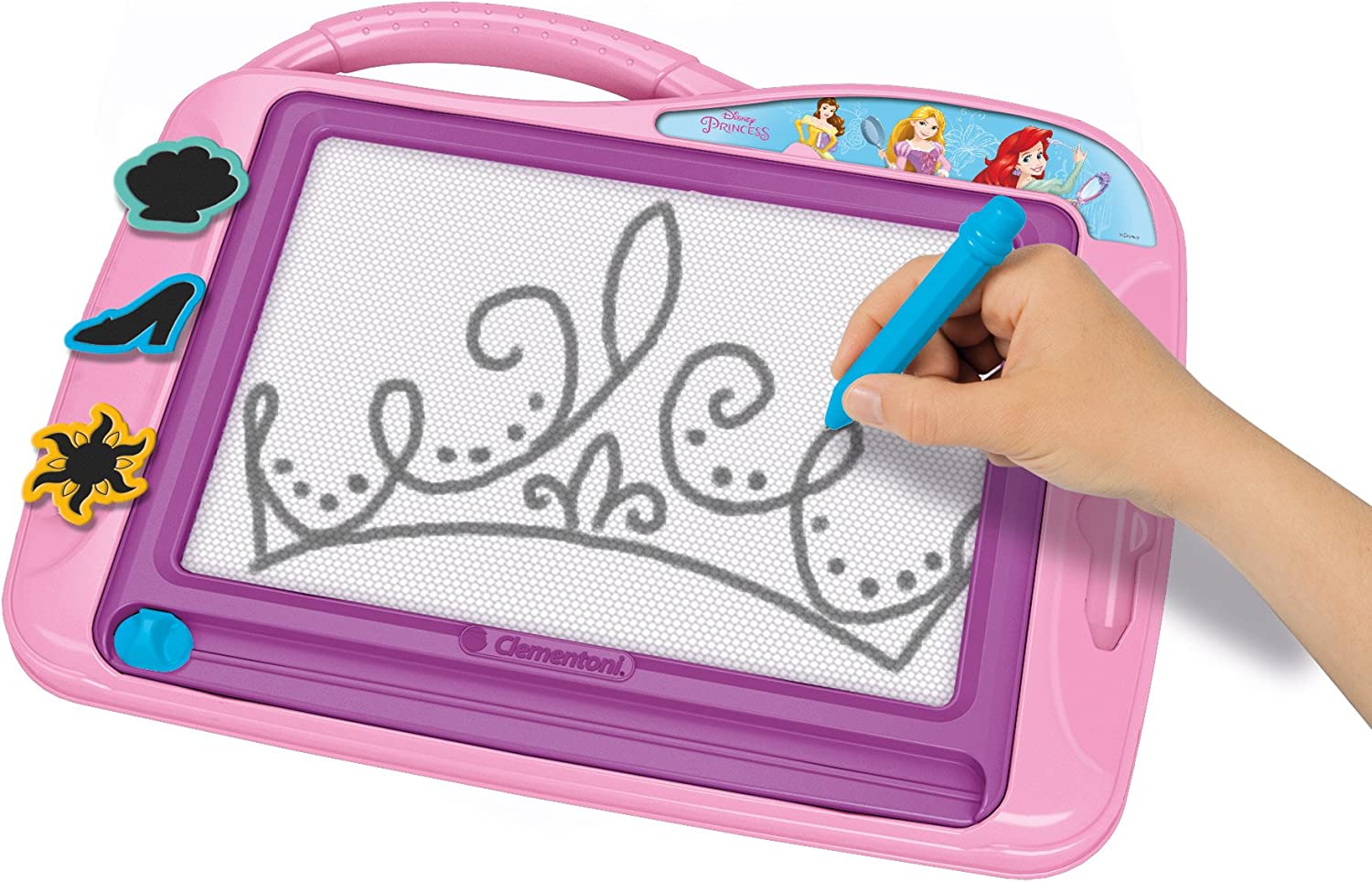Clementoni Disney Princess Magnetic Drawing Board 15165 - Colorland Toys