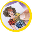 Clementoni IDEA Colors & Crafts Fashion Designer Creative Kit for Kids 6+