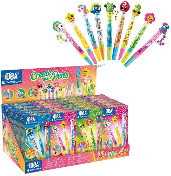 Clementoni IDEA Create Your Pen – DIY Pen Maker (Assorted) - Colorland Toys