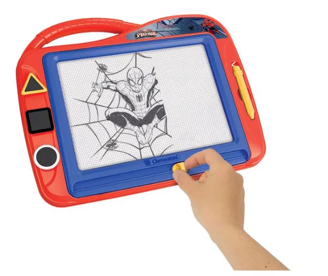 Clementoni Marvel Spider - Man Magnetic Drawing Board 15109 - Colorland Toys