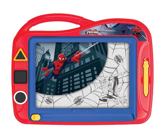 Clementoni Marvel Spider - Man Magnetic Drawing Board 15109 - Colorland Toys