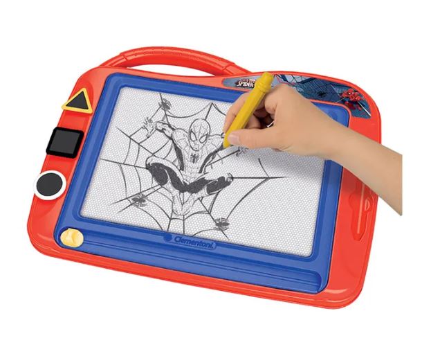 Clementoni Marvel Spider - Man Magnetic Drawing Board 15109 - Colorland Toys