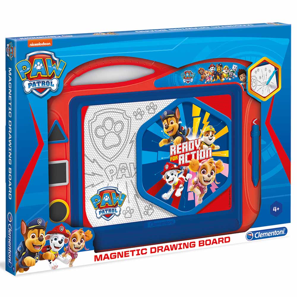 Clementoni Paw Patrol Magnetic Drawing Board 15112 - Colorland Toys