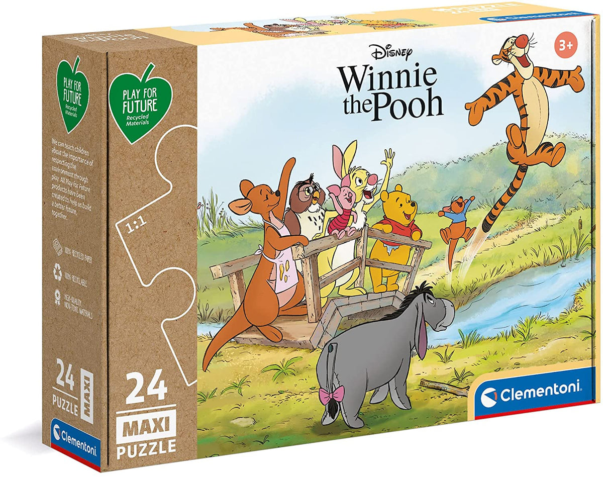 Clementoni Puzzle Maxi 24pcs Winnie the Pooh 20259 — image 1