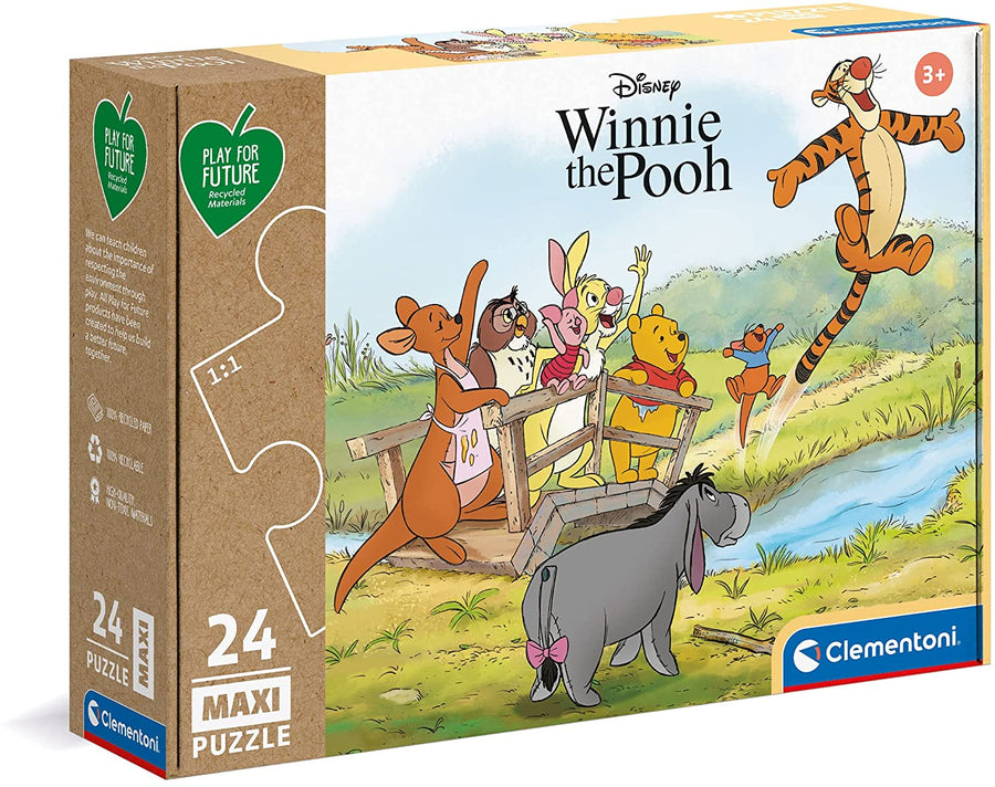 Clementoni Puzzle Maxi 24pcs Winnie the Pooh 20259 — image 1
