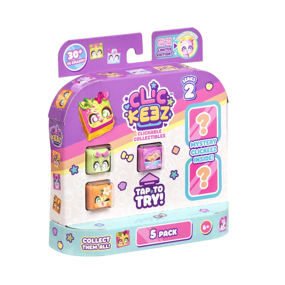 Clickeez Series 2 - 5 Pack Fidget Toy Set - Colorland Toys