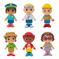 Cocomelon Career Friends Figure 6pk CMW0223 - Colorland Toys